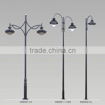 China supplier antique cast iron park lamp posts