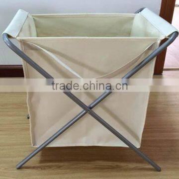 X Frame Folding Laundry Basket photo-2