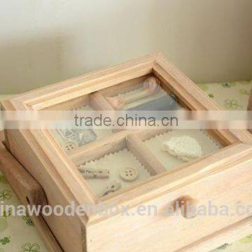 2015 Popular Customize Folding Wooden Sewing Box photo-5