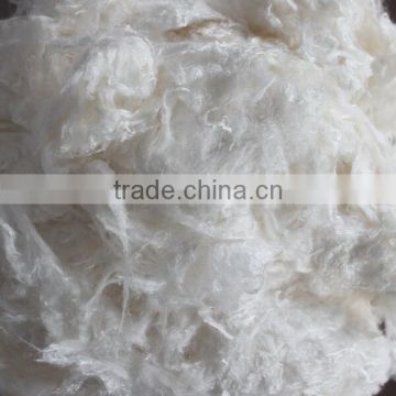 High quality 100% raw bamboo charcoal viscose spun fiber for medical use 1.5D*38mm with low prices