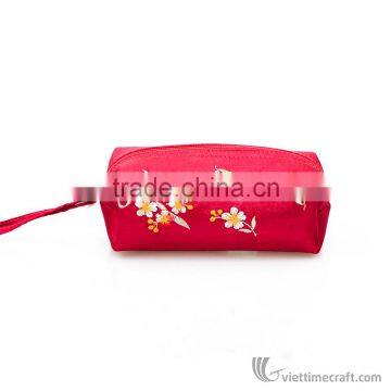 Hand Embroidered Wallet Made From Silk, Various Colors and Sizes photo-3