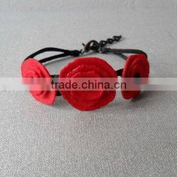 hot new products alibaba website china supplier felt fabric fashion european charm health chain smart woman bracelet and bangles