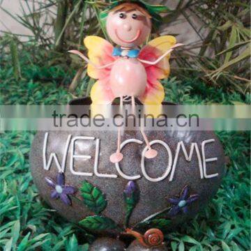 animal theme artificial plants pots Decoration Metal low factory price