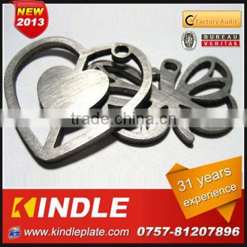 Kindle metal high precision sheet metal key chain metal part with 31 years experience