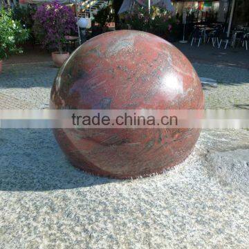 large stone garden statues marble rotating granite ball fountain