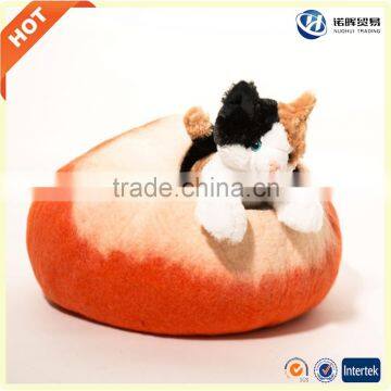 China Wholesale Cheap Price Colored Wool Felt Cat House in Stock photo-3