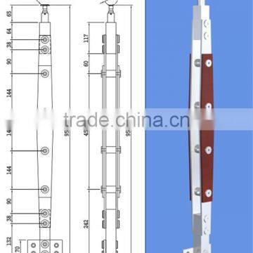 JINXIN Stainless Steel Solid Wooden Balustrade photo-3