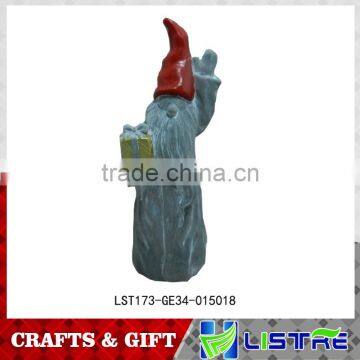 Cheap cement Christmas decoration santa claus