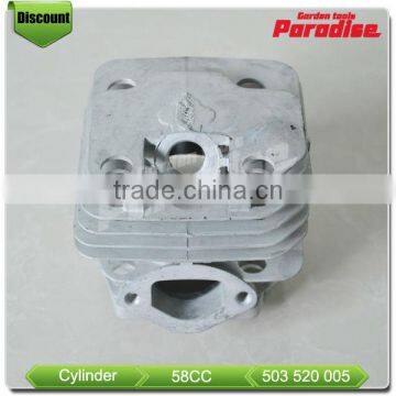 52F Casting Round Chainsaw Parts China OEM Chain Saw Cylinder Head photo-2