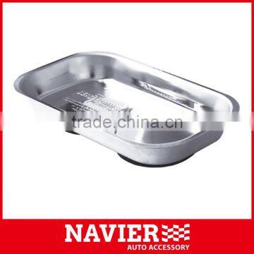 Square Stainless steel magnetic parts tray