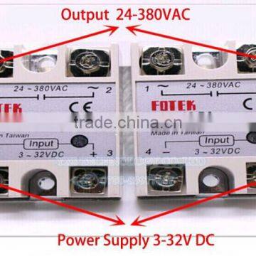 Solid State Relay SSR-40DA 40A /250V 3-32VDC Simplex Solid State Relay (DC Control AC) photo-3