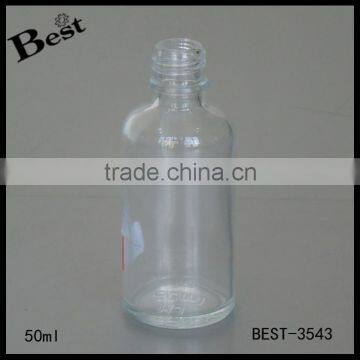 15ml 20ml 50ml Clear Glass Essential Oil Bottle With Aluminum Cap photo-4