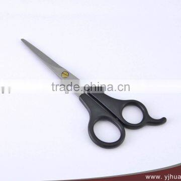 professional plastic handle titanium coating hair cutting barber scissors