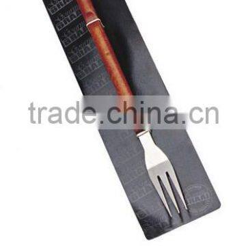 BBQ Fork with Wooden/Rosewood Handle