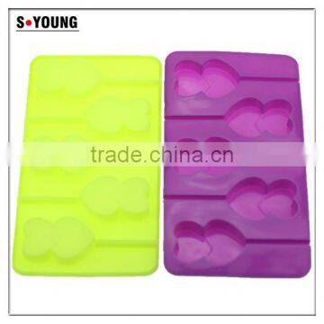 11033 Silicone Candy Lollipop Molds With Sticks photo-3