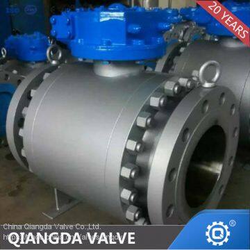 High Temperature Metal Seat Trunnion Mounted Ball Valve photo-2