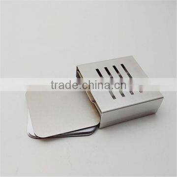 High quality square shape stainless steel cup coaster toyota coaster