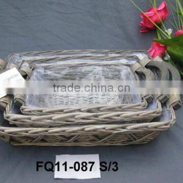 Multi-function Wicker Baskets Willow Baskets Flower Pots