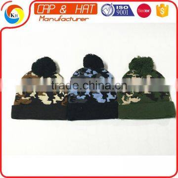 Pom Pom Camouflage Custom CC Beanies photo-2