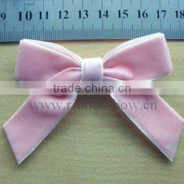 MSD Beautiful Velvet Ribbon Bow for Clothing Decoration,velvet Bow for Bra photo-2