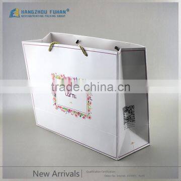 Lower Price Recycled Custom Printed Gift Paper Shopping Bag