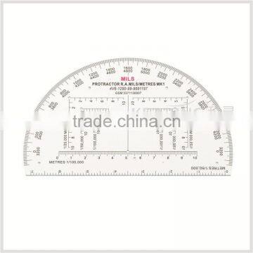 6inch Military protractor KMP-1 Military Protractor,half moon military protractor