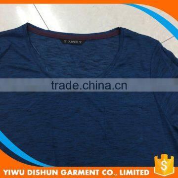 Stock Apparel Men Long Sleeve Slub Cotton T-shirt photo-4