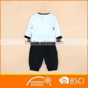 Plaid Check Print Boy Fake Neck Tie Formal Dress Suit Clothing Sets photo-2