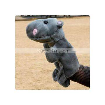 hand puppet hippo hand puppet cartoon puppet plush hand puppet