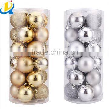 Good quality beautiful wholesale plastic Christmas tree ball decorations