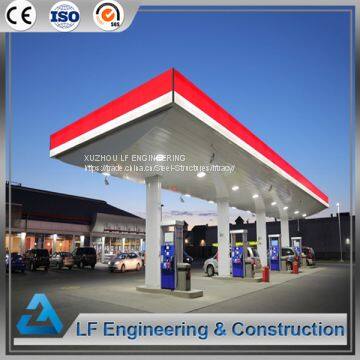 Steel Space Frame Modular Design Petrol Station photo-3