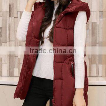 Zm35761a Wholesale Winter Clothing Fancy Ladies Waistcoat photo-5