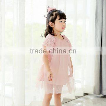 S17575A 2017 Summer Fancy Baby Girl Lace Princess Dress photo-3