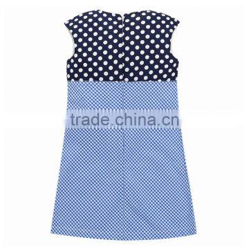 ShiJ Kids Dress Lolita Slim Polka Dots Summer Girls Clothes photo-3