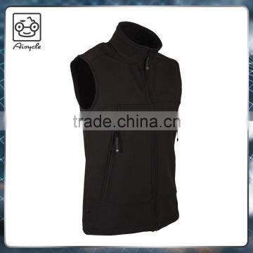 Men's Softshell Vest Water Resistant Cycling Gilet photo-2