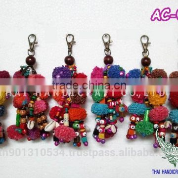 Key Chains Accessories Hill Tribe Handmade