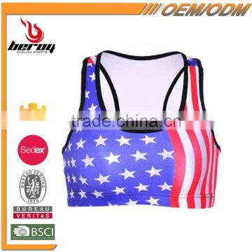 Hot Sale Custom Design Womens Tops Fitness Wear with OEM ODM