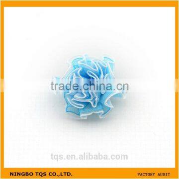 Wholesale Colorful 3.5cm Hair Gift Stain Ribbon Bows photo-4