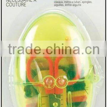 egg style sewing plastics box