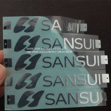 Custom 3d Letters Nickel Metal Electroform Adhesive Stickers photo-4