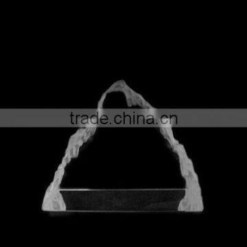 Optic Crystal Glass Blank Iceberg For Souvenirs Office Decoration JKC-0076 photo-4