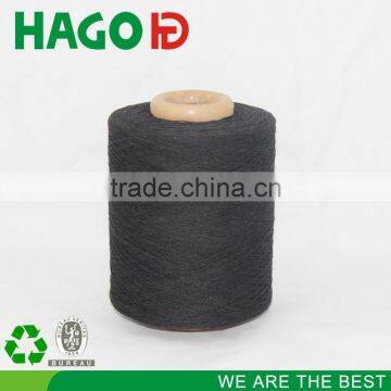 Open End polyester cotton black recycled discount custom jean yarn