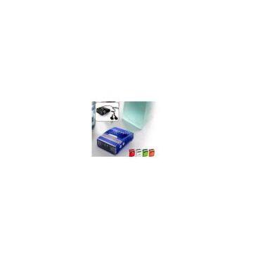 FM scan radio with step distance and calorie function pedometer