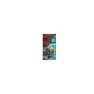 Automatic hydraulic brick-making machine