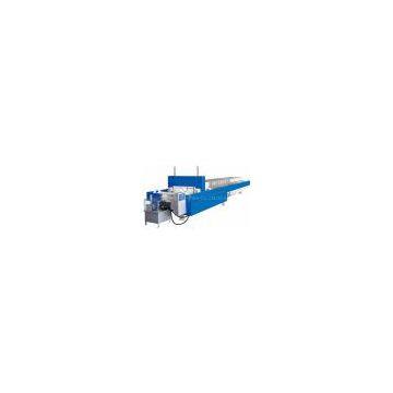 Type 1500 Quick opening high pressure PP membrane filter press