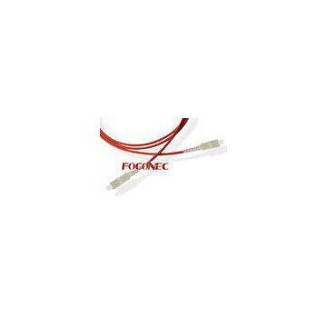 50 / 125 Simplex Fiber Optic Patch Cord Riser Rated SC - SC Multimode