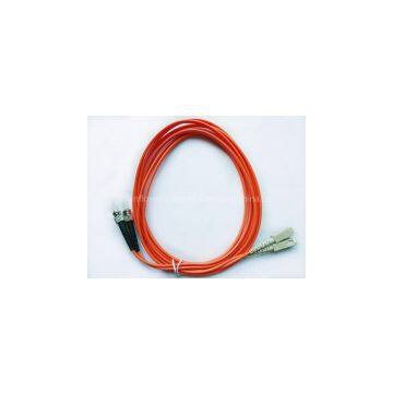Multi mode SC-ST(PC/UPC) patch cord(duplex)