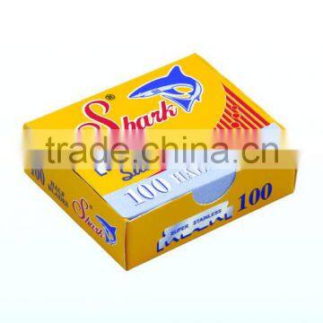 Barber Razors With 100 Shark Super Stainless Straight Edge Barber Razor Blades for Professional Barber Razors photo-2