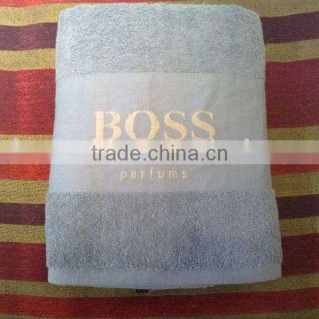 jacquard bath towel