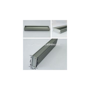 Aluminium embedded cabinet door pull handle